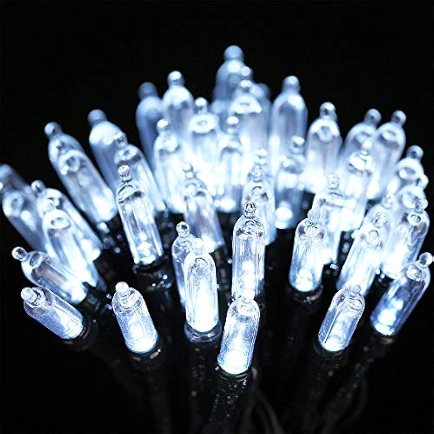 Battery Christmas Lights, 33Ft 100 Led Christmas Lights Waterproof 8 Modes Battery Operated String Lights For Outdoor &