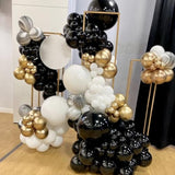 110Pcs Ruby Red Balloons Different Sizes 18 12 10 5 Inches For Garland