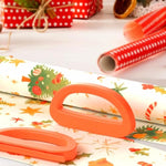 Dual-Ended Wrapping Paper Cutter 2-Pack | Effortless Gift Wrap Cutter Slider For Christmas, Birthdays & Holidays