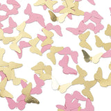 300Pc Pink Gold Butterfly Confetti Butterfly Baby Shower Decorations Spring Wedding Bridal Shower Birthday Table Decor