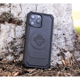 Rokform Rugged Case Compatible with iPhone 16 Pro Max, Magnetic Cover (Black)