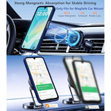 For Samsung Galaxy A16 5G Case With 2X Screen Protector, Magnetic Military Grade Shockproof Case Translucent Back Slim Rugged Bumper Cover For Galaxy A16 5G Phone Case-6.7 Inch, Blue