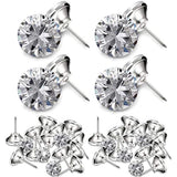 60 Pieces Crystal Upholstery Nails Crystal Upholstery Buttons Crystal