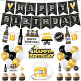 Cheers & Beers Birthday Party Decoration Kit: Milestone Celebration