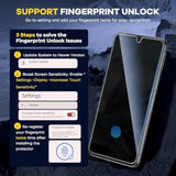 [4 Pack] Fangtian For Google Pixel 8 Screen Protector [Not Glass] - Film For Pixel 8 Screen Protector [6.1Inch][Fingerprint Compatible][Alignment Tool][7H Hybrid][2023]