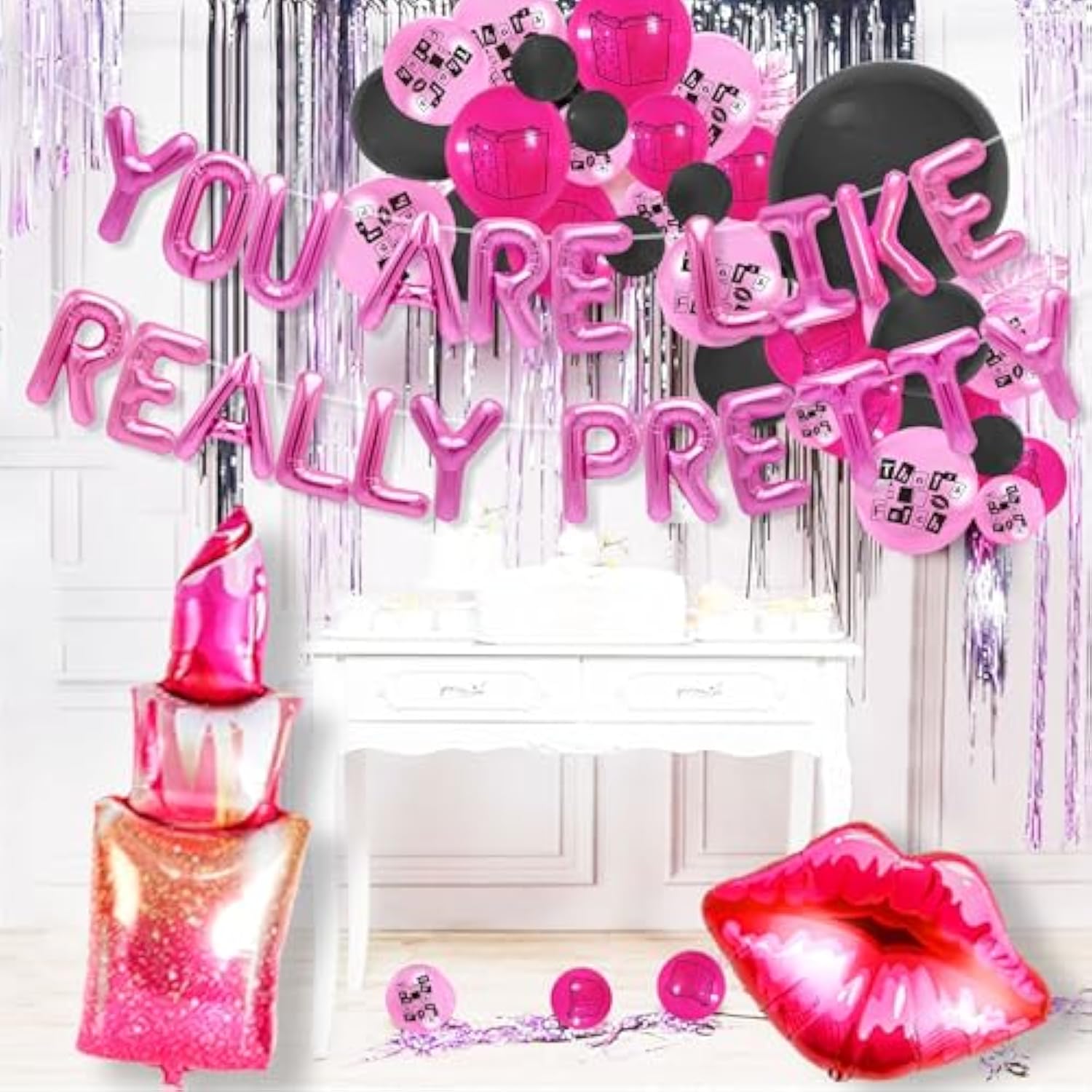 You Are Like Really Pretty Party Decor Mean Girl Bachelorette Party Decorations Early 2000S Party Decorations Y2K You Are Like Really Pretty Banner Sign