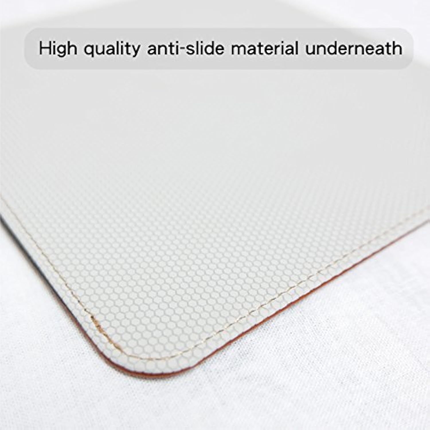 2 In 1 Multi-Functional Mouse Pad With Electronic Accessory Storage Pouch Carrying Bag Function + Bonus Web Cam Stickers (Brown)