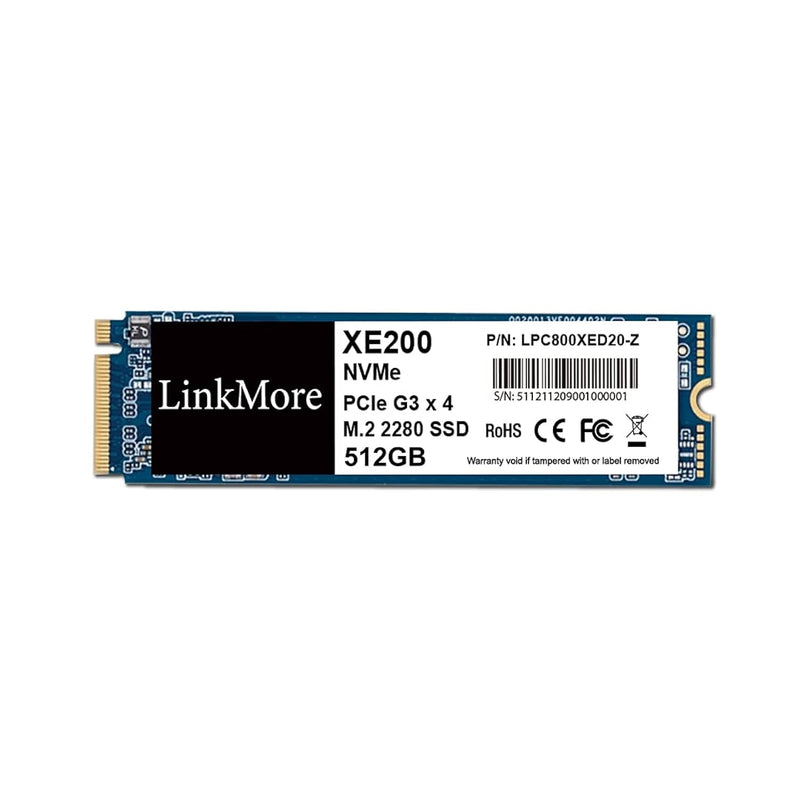 Xe200 512Gb M.2 2280 Pcie Gen 3X4 Nvme 1.3 Internal Ssd, Solid State Drive, Up