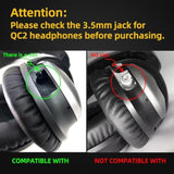 Aptx Wireless Bluetooth 5.0 Adapter For Bose Quietcomfort Qc 15 With Mic/Volume Control, Black