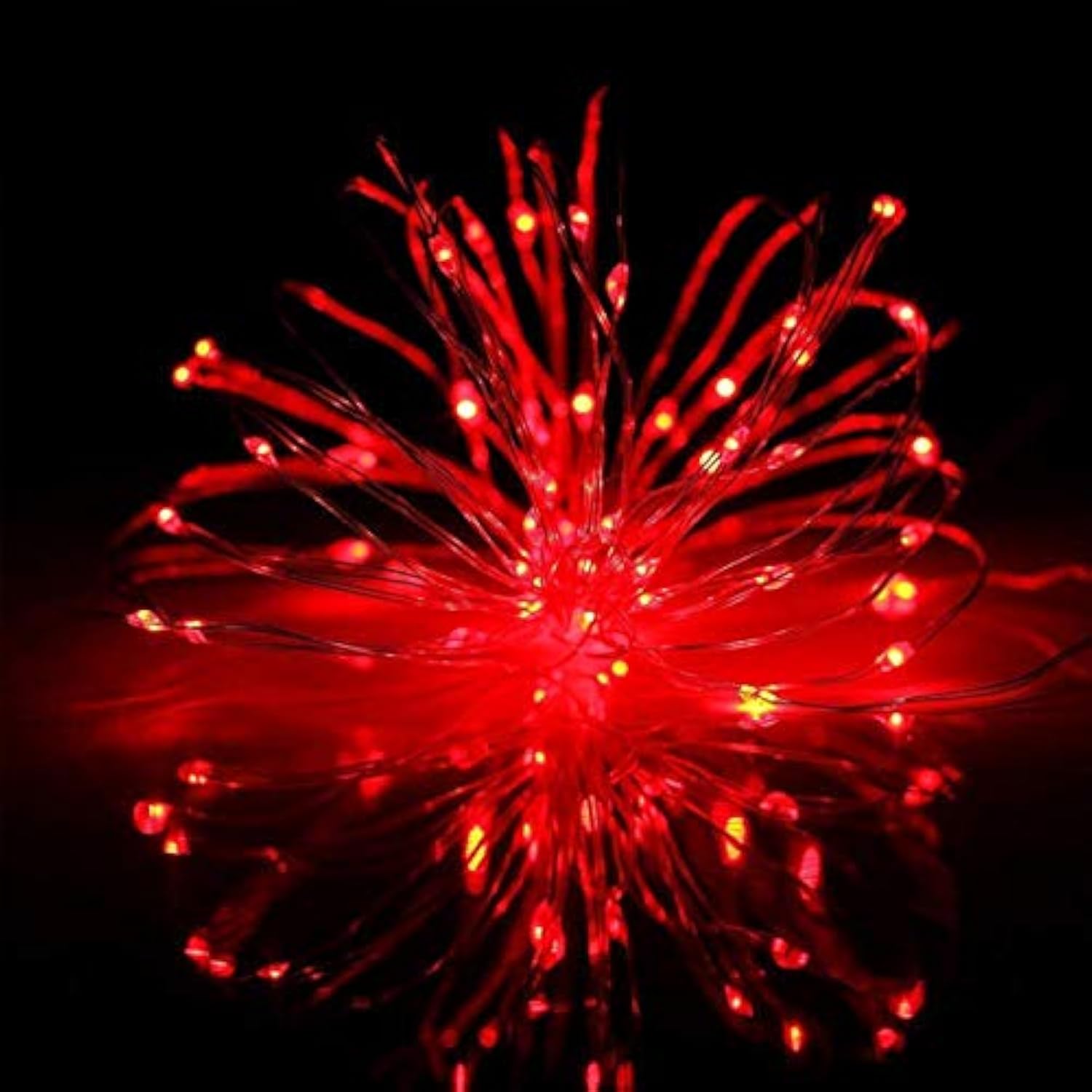 Led String Lights, Mini Battery Powered Copper Wire Starry Fairy Lights, Battery Operated String Lights For Bedroom, Chr