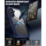Guardian Case For Samsung Galaxy S25 5G 6.2 "(2025) [20 Ft Mil-Grade Drop Tested], Built-In Screen Protector [Work With Fingerprint Id], Full Body Rugged Shockproof Case, Blue/Clear