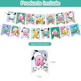 Pochacco Themed Party Supplies — Kawaii Balloons, Cupcake & Cake Toppers