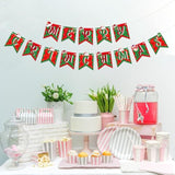 Merry Grinchmas Colorful Christmas Party Banner Kids Holiday Decorations