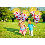 4 Pcs Popcorn Foil Balloons Birthday Party Snacks Theme Decorations