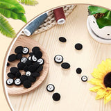 40 Pcs Tuxedo Suit Buttons Black Buttons Include 8 Jacket Front Button