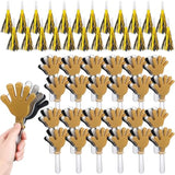 48pcs New Year Party Noisemakers 24 Clappers 24 Blowers 2026 Favors
