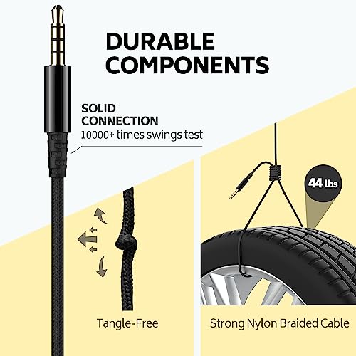Kids Headphones Wired for School Bulk, 6 Pack Headsets with Microphone for K-12th Grade Classroom, Students, Teens, 3.5mm Jack for Chromebook,