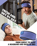 Sleeping Headphones Bluetooth 5.4 Headband, Wireless Music Eye Mask With Hd Stereo Speakers, Headband Headphones For Side Sleepers, Christmas Cool Tech Gadgets Gifts For Men Women Teen Boys