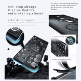 Magnetic Case For Samsung Galaxy S24 Ultra [Compatible With Magsafe] Black Flower Floral Case For Women Girls Soft Tpu Bumper Hard Pc Anti-Fall Shockproof Protective Slim Cover A10