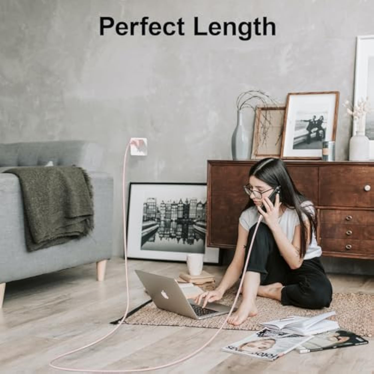 For Phone Charger Fast Charging, Upgarded 20W Usb C Wall Charger With 3Pack 10Ft Usb C To Lightning Cable, Phone Cable Fast Charging Compatible Withi Phone 14/13/12/12 Pro Max/11/Xs Max/Xr