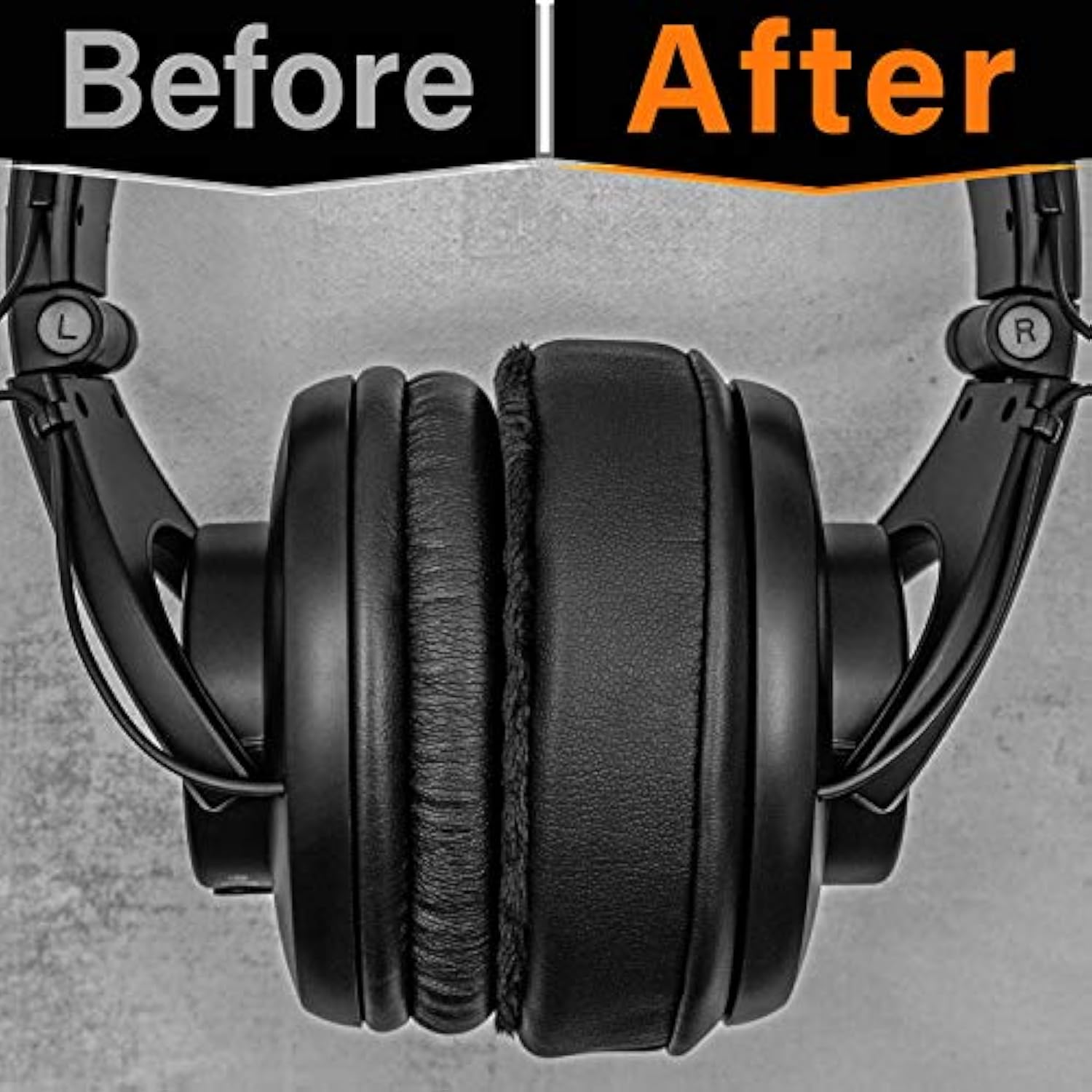 Earpads Compatible With Hs50, Hs60, Hs70, G Pro X, M50, M40, M40X, Cloud 2, Cloud Pro, Cloud Alpha, Cloud Stinger Headphones I Hybrid (Pu/Velour)