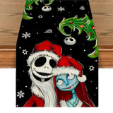Christmas Table Runner Halloween Table Cover Decor And Christmas Decorations For Home Party