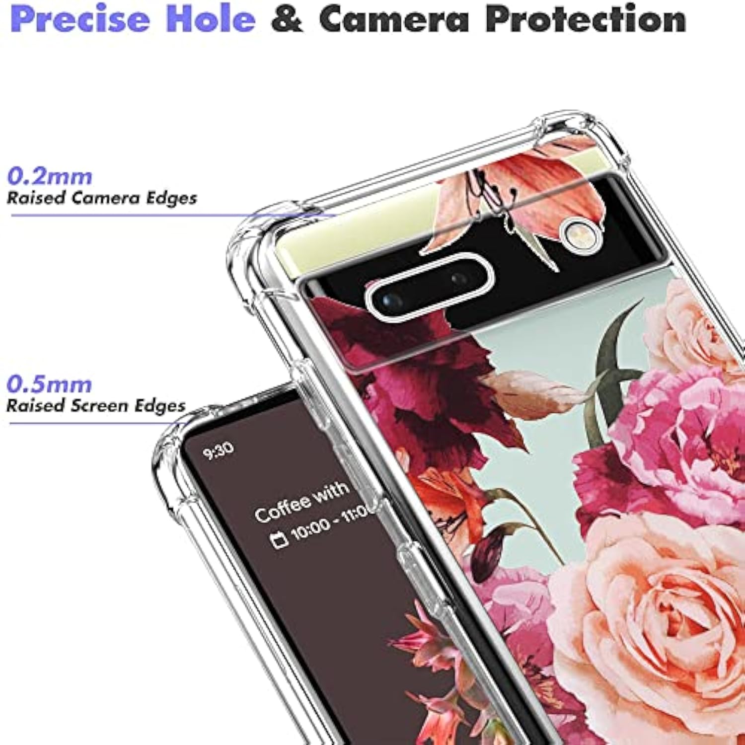 (3-Pack) for Google Pixel 6a Case