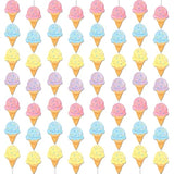 12 Pcs Ice Cream Birthday Party Decorations Pastel Banners Garland Kit Ice Cream Themed Hanging Swirls Streamers Birthday Party String For Summer Beach Baby Shower 1St Girl Favor Party Supplies Decor
