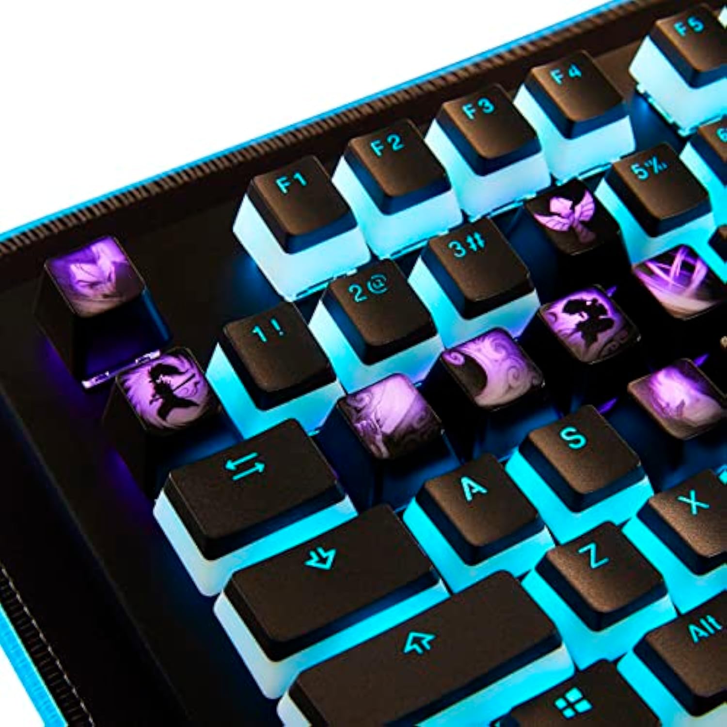 League Of Legends Custom Keycaps (Champion Hecarim) - Laser Engraved With Each