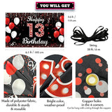 13Th Birthday Backdrop Banner, Happy 13Th Birthday Decorations For Gir