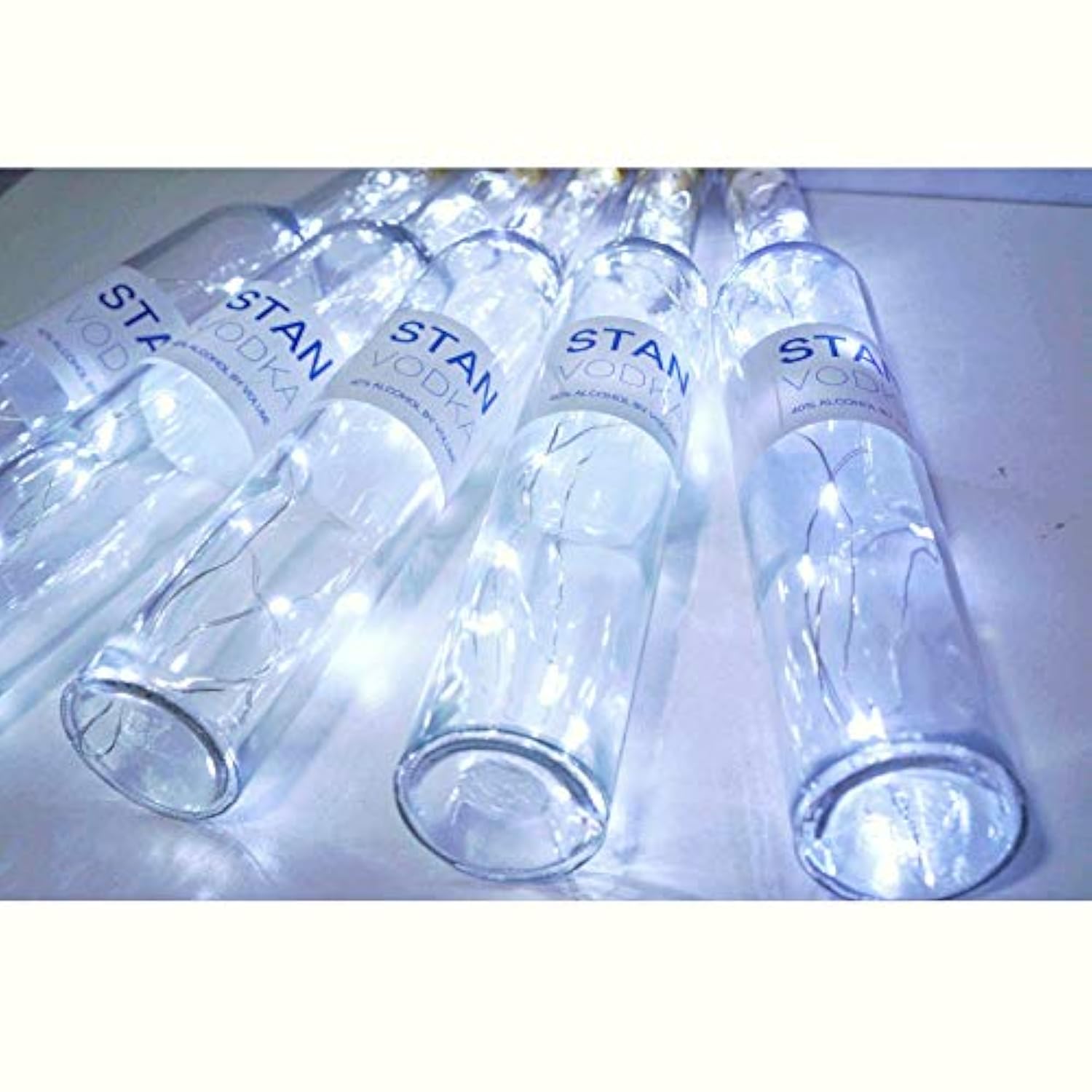 12 Pack 20 Led Wine Bottle Cork Lights, Fairy Mini String Lights Copper Wire, Battery Operated Starry Lights For Diy, Ch