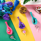 40 Pcs Cat Birthday Party Latex Balloons, Cute Cartoon Kitten Print Balloons Cat Party Decorations Animal Pet Birthday Supplies Favors For Decor, Blue Pink Purple And Green