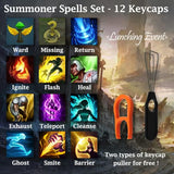 League Of Legends Custom Keycaps (Champion Ezreal) - Laser Engraved With Each