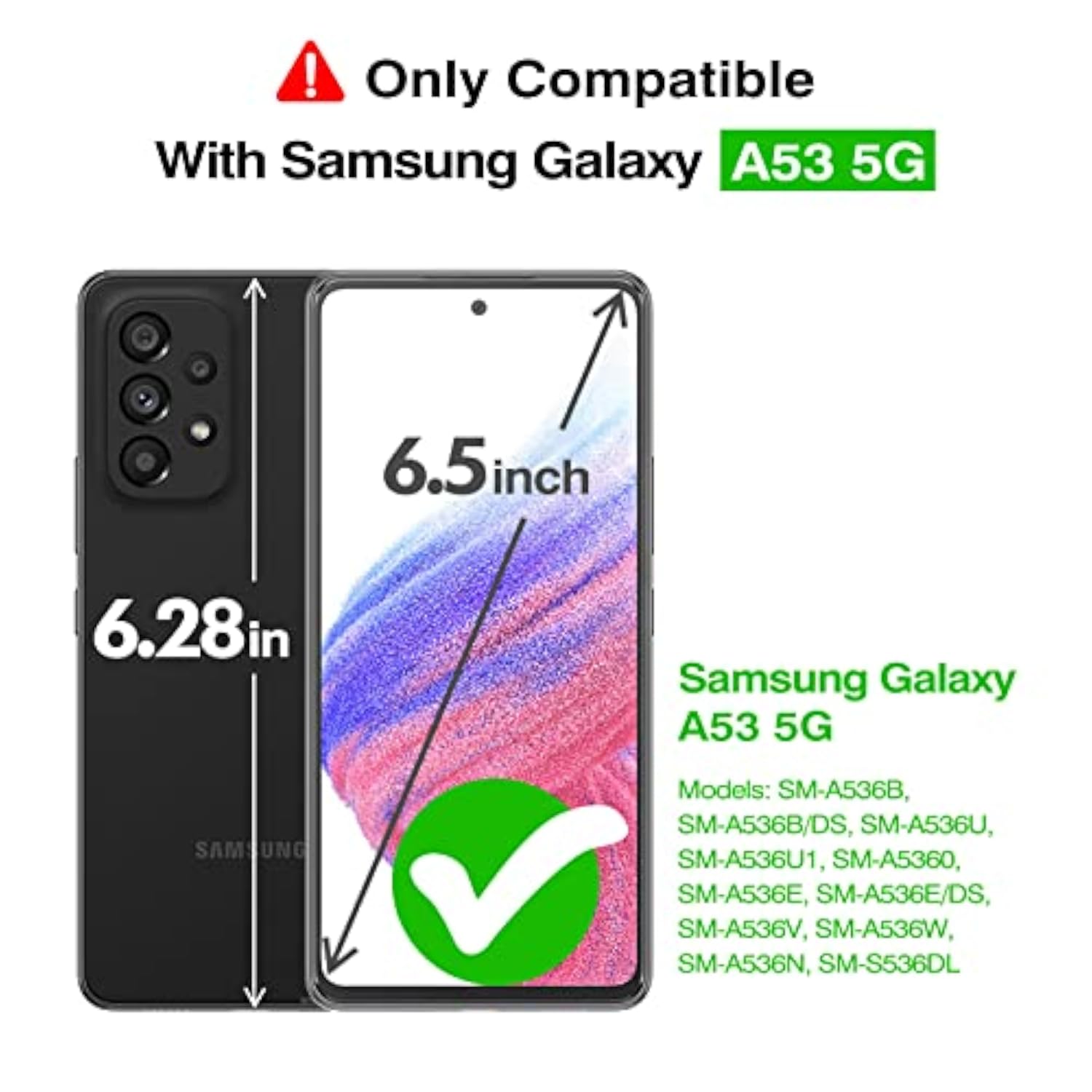 Purple Matte Case for Samsung Galaxy A53 Phone