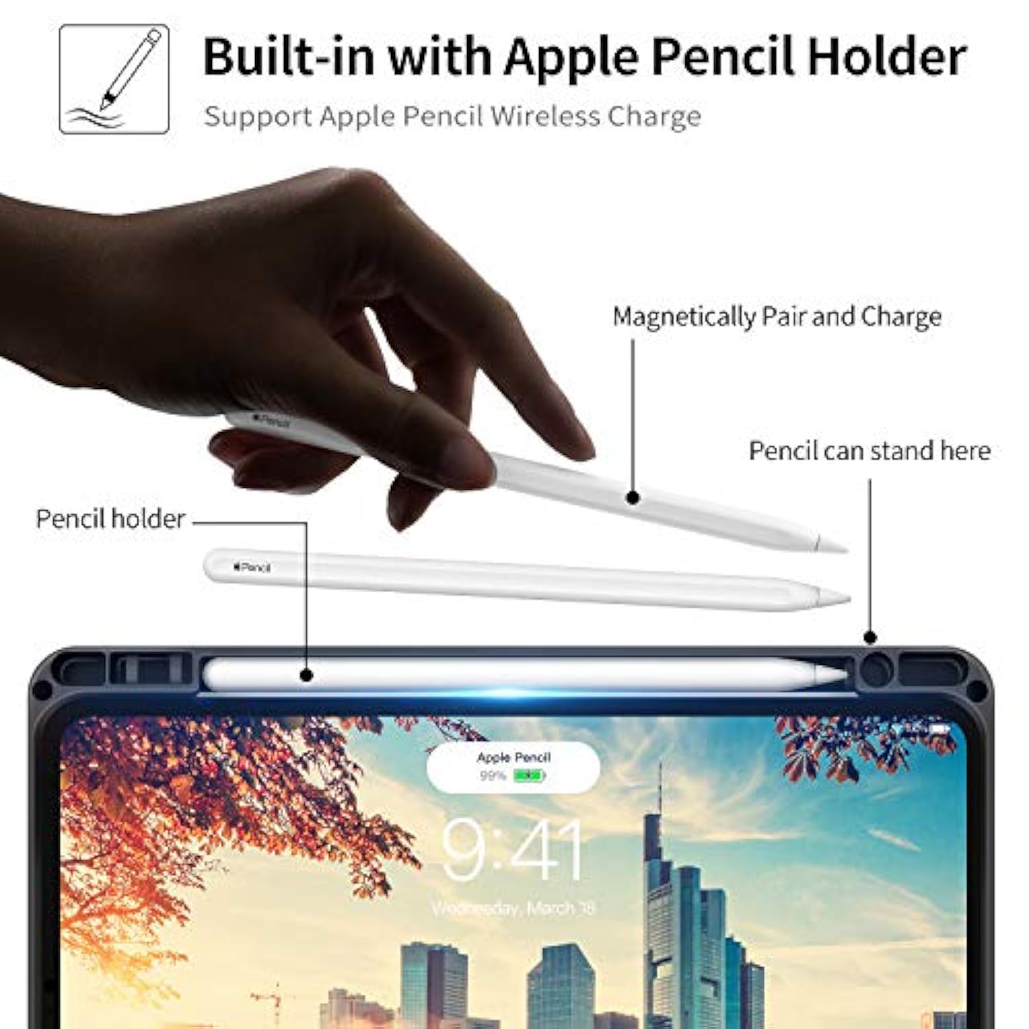 Holimet Ipad Pro 11 Inch Case 2022 4Th/3Rd/2Nd/1St Generation Case 2021/2020/2