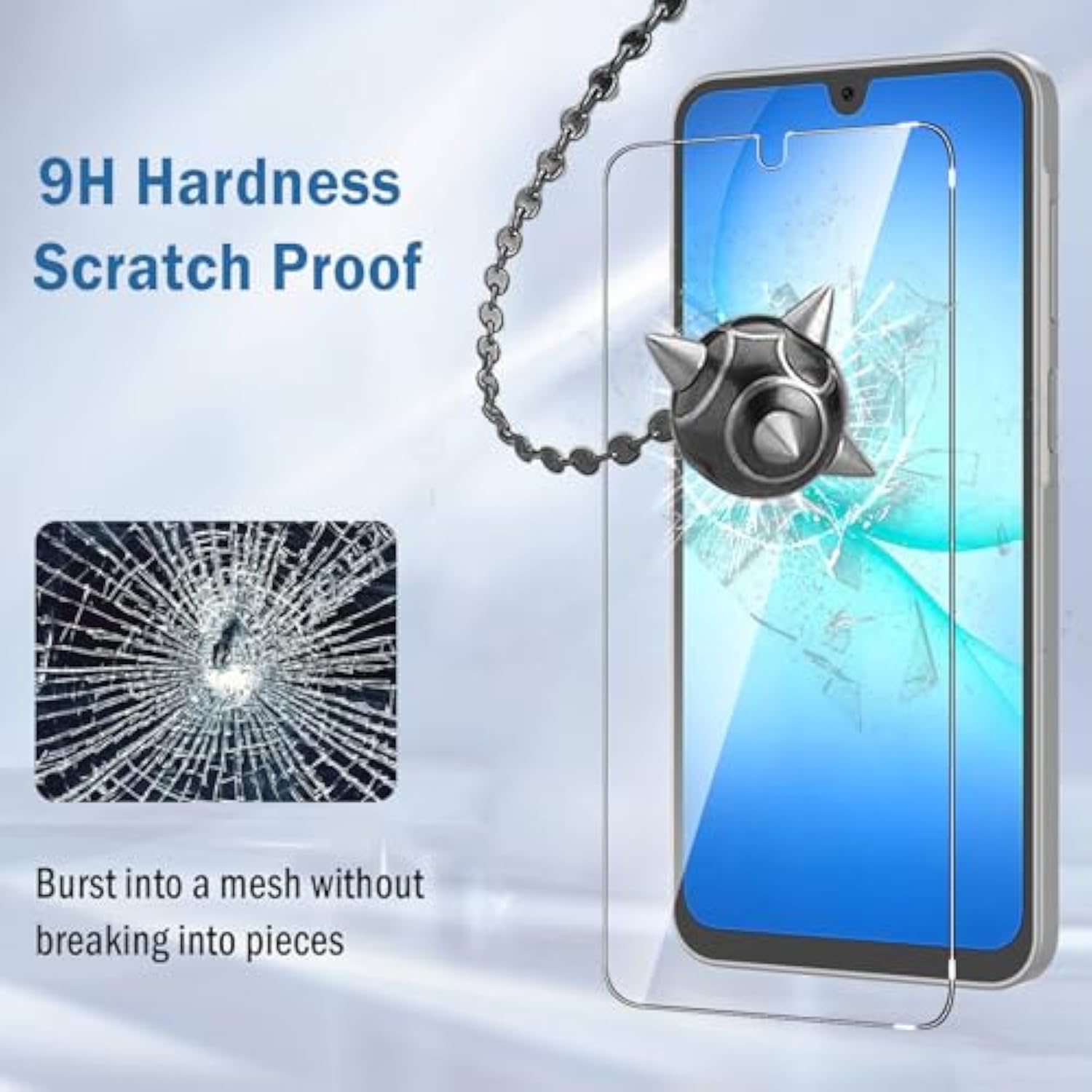 2 Pack Compatible With Samsung Galaxy A17 5G Screen Protector,With Alignment Frame,9H Tempered Glass Film,Hd Clear Scratch Resistant,Bubble-Free For Galaxy A17 5G Screen Protector.