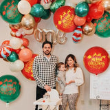 My First Christmas Balloons - 22 Inch, Pack Of 6 | Merry Christmas Foil Balloons For 1St Birthday Decorations