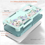 for  Galaxy A35/A55 5G Case: Cute Flowers Floral Design for Girls Women Slim Soft TPU Bumper Shockproof Silicone Cell Phone Cover A35 A55