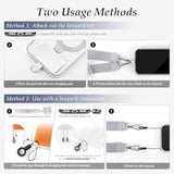 Adjustable Anti-Theft Crossbody Phone Strap with Multifunctional Design
