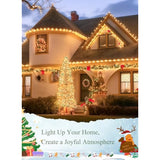 All In One Christmas Light Clips, Universal Gutter Hooks And Shingle Clip For C7, C9 And Mini Lights, 400 Pack