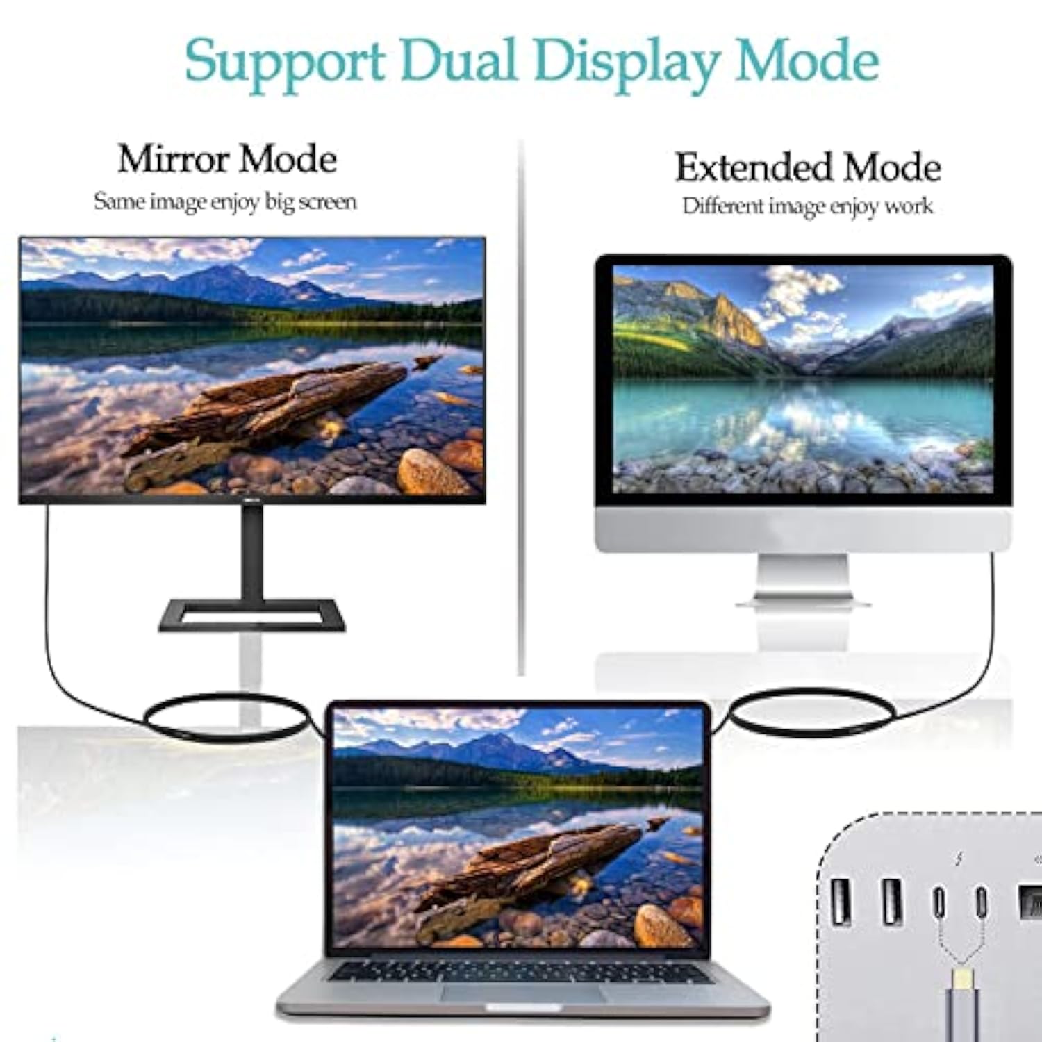 Usb C To Hdmi Cable 4K, 10Ft Usb Type C To Hdmi Cable Adapter High Speed Braid