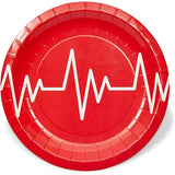 Nursing School Graduation Decorations Set - Serves 24, 123 Pieces, Black - Nurse Graduation Party Supplies & Decor - Nursing Themed Party Supplies