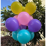 60 Count 12 Inch Latex Balloons For Birthday Wedding Party Decorations - Purple Teal Pink Yellow Baby Shower Supplies, Spring Summer Balloon Pack