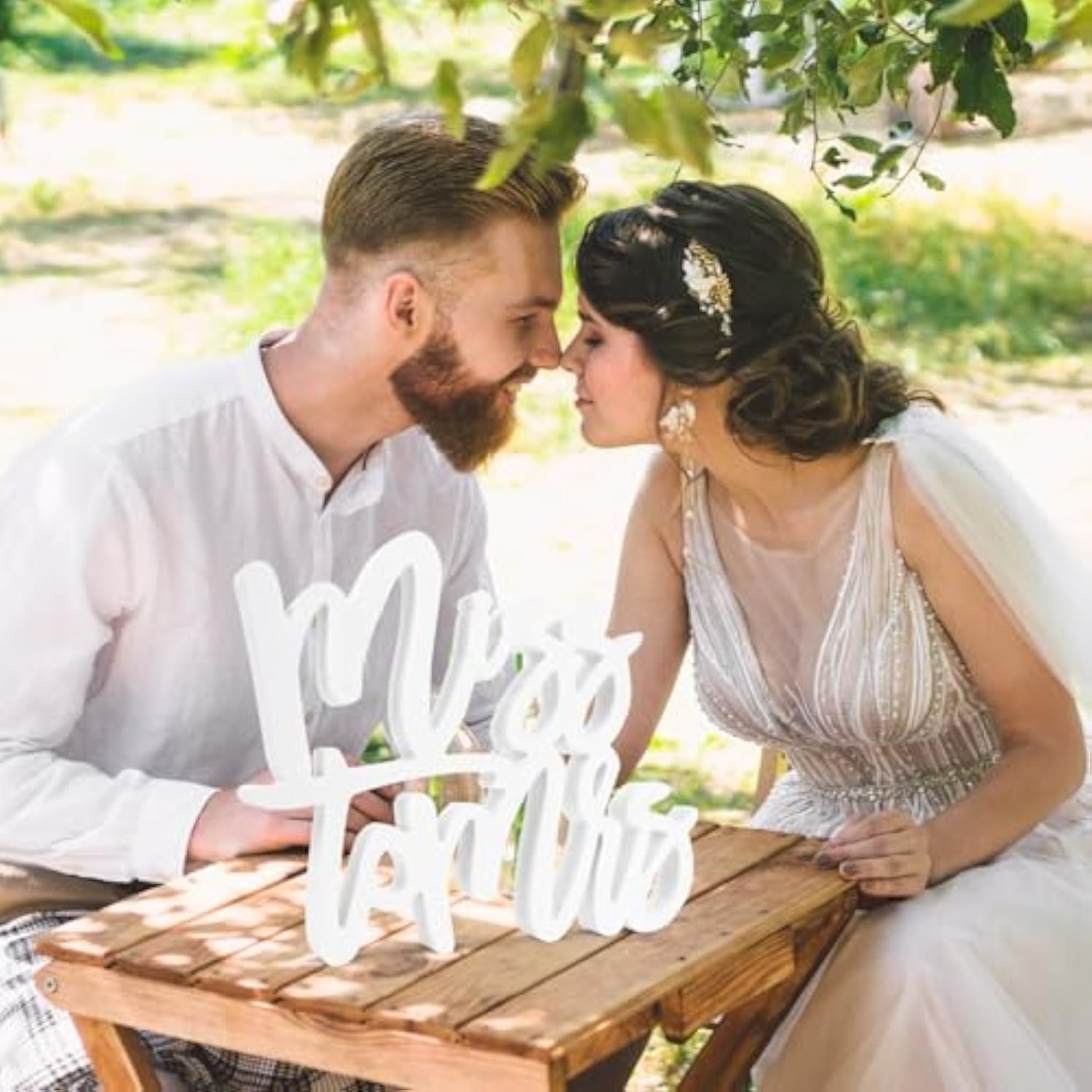 Bridal Shower Decorations Miss To Mrs Sign For Batcholette Party Table Centerpieces Wedding Plastic Photo Booth Props For Wedding Party Decorations Supplies