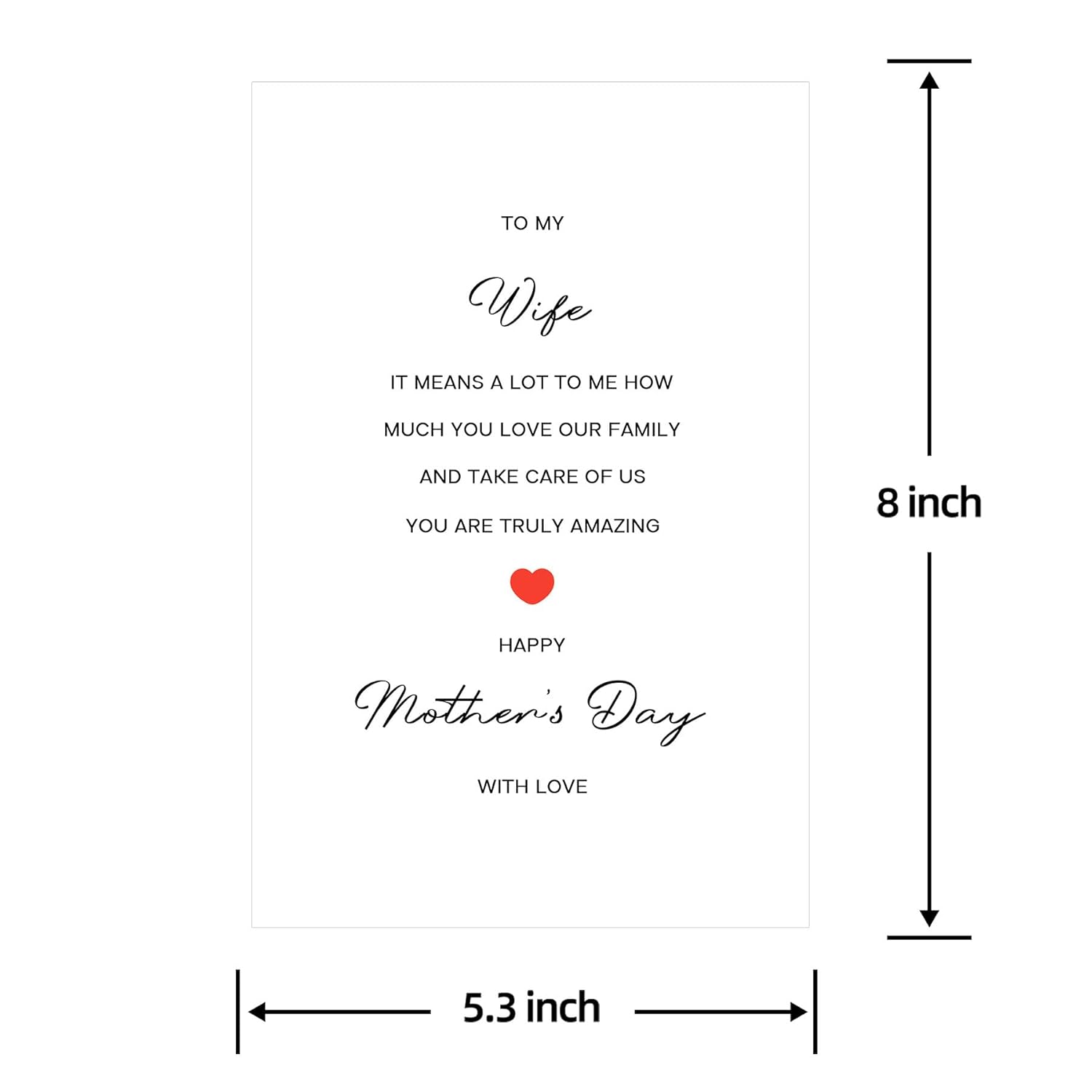 Funny Mother'S Day Card For Wife?Romantic Mother'S Day Card From Husband,You Are Truly Amazing