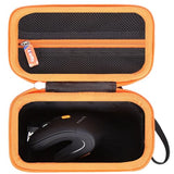 Case For Protoarc Ergonomic Mouse, Travel Carrying Case Compatible With Protoarc Em11 Nl Bluetooth Rechargeable Wireless Vertical Mouse (Black-Orange)
