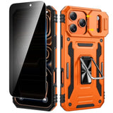 iPhone 17 Pro Max Case with Slide Camera Cover and Kickstand