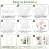 153Pcs Pink And Sage Green Balloon Arch Kit, Baby In Bloom Baby Shower Decorations For Girl Boxes With Letters (A-Z+Baby) For Boho Floral Baby Shower Birthday Gender Reveal Party Supplies