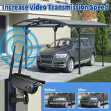 Dual Band Wifi 2.4Ghz 5Ghz 5.8Ghz 6Dbi Sma Male Antenna (2-Pack) For Wireless Vedio Security Ip Camera Recorder Surveillance Recorder Truck Trailer Rear View Backup Camera Reversing Monitor