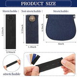 12 Pieces Button Extenders Set For Pants, Including Belly Button Exten